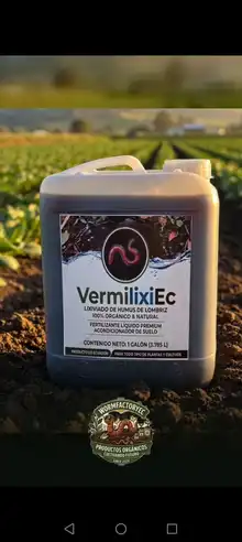 Reel: VermilixiEC, fertilizante líquido